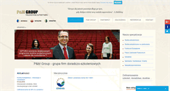 Desktop Screenshot of pmgroup.pl